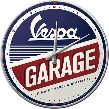 Hodiny Nástěnné hodiny Vespa Garage Ø 31cm