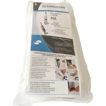 Sáček do vysavače Sáčky do vysavače M3 z mikrovlákna Lindhaus DP5 LINDA, 10 ks, 3 L