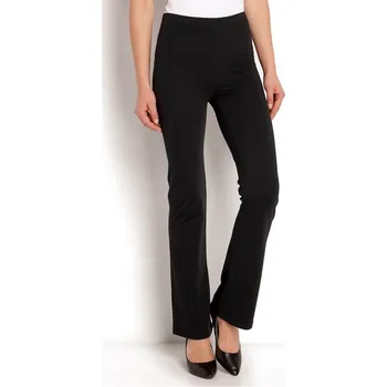 Dámské kalhoty Kalhoty v pase do gumy P/Z, Barva Béžová, Velikost M 38 , Materiál 98% Polyester 2% Lycra