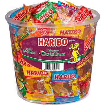 Cukrovinka Haribo vánoční 100 x 9,8 g