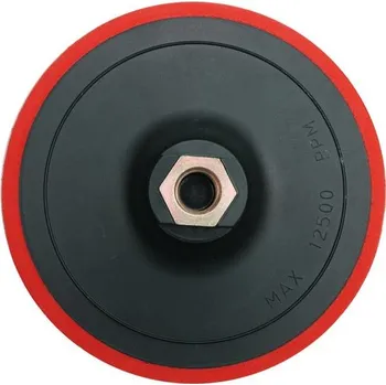 Brusný kotouč Talíř leštící/brousící M14 x 125 mm suchý zip Vorel TO-08318