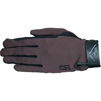 Jezdecké rukavice RSL Rukavice jezdecké Jockey RSL, hnědé L
