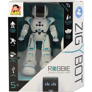 Robot MaDe Robbie Zigybot robotický kamarád