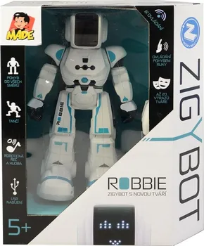 Robot MaDe Robbie Zigybot robotický kamarád