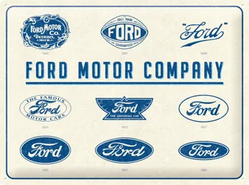 Plechová cedule Nostalgic Art Ford Evolution 30 x 40 cm