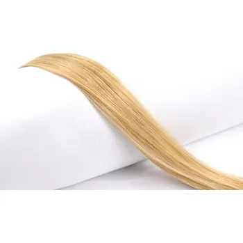 Příčesek Beauty for You Slovanské vlasy - mikro pásky 2 cm, vlasy 35 cm, pro sendvičovou metodu VÝPRODEJ: 20 cold beige blonde - studená béžová blond