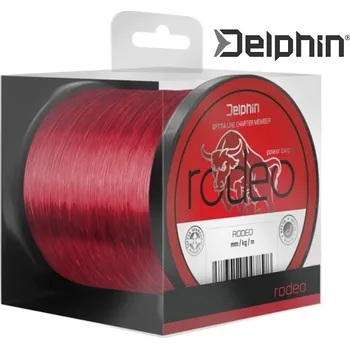 Vlasec Delphin RODEO červený 1200 m průměr: 0,30 mm