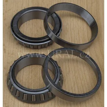 Ložisko sloupku řízení Dněpr/Ural (kuželíkové, náhrada, do 2007, 2 ks)