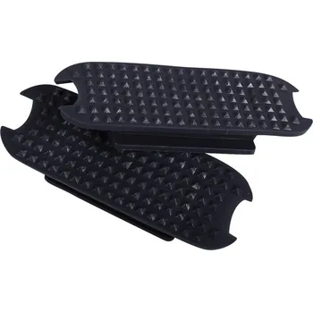 QHP Podložky gumové do třmenů QHP, pár, černé 11 cm