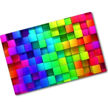 Kuchyňské prkénko Kuchyňská deska skleněná Barevné krabičky