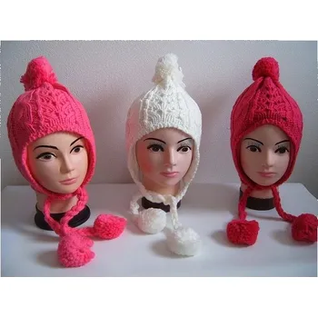 Čepice dětské čepice, velikost 2-3 roky, Barva Bílá, Určení Pro holky