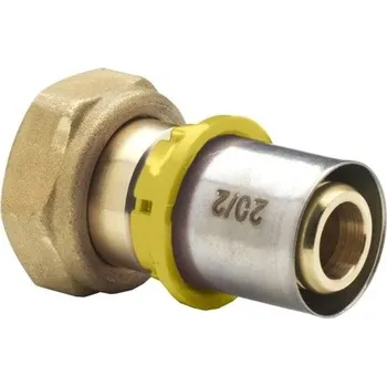 Fitinka IVAR Přechodka PRESS-GAS s převlečnou maticí - 3/4"F x 26mm 510088MPGAS