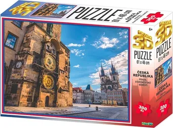 Puzzle Prime 3D Praha Staroměstské náměstí 300 dílků
