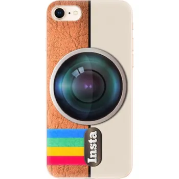 Pouzdro na mobilní telefon Odolné silikonové pouzdro iSaprio - Insta - iPhone 8