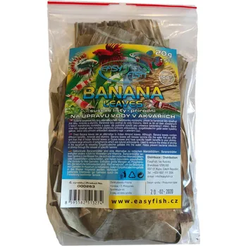 Akvarijní chemie EasyFish Banana leaves 20g