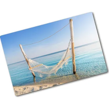 Kuchyňské prkénko Kuchyňská deska skleněná Houpací síť moře
