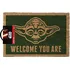 Rohožka Pyramid International Star Wars Yoda Welcome You Are 60 x 40 cm zelená