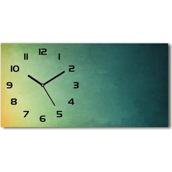 Hodiny Skleněné hodiny na stěnu Mořský gradient