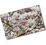 Deska na krájení skleněná Květy magnolie