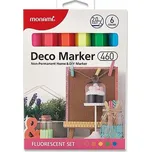 Monami Deco Marker 460 Fluo set 6 ks