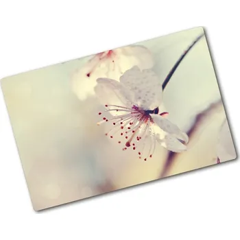 Kuchyňské prkénko Deska na krájení skleněná Květ višně