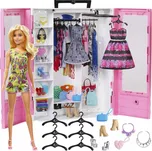 Mattel Barbie Šatní skříň s panenkou…