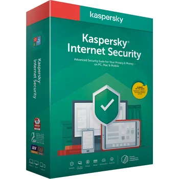 Antivir Kaspersky Internet Security 1 zařízení 1 rok