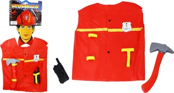 Karnevalový kostým Rappa Hasičský plášť s doplňky S