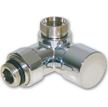 IVAR regulační šroubení rohové 1/2" - IVAR.DV 028 LEVÝ - INOX (530013INOX)