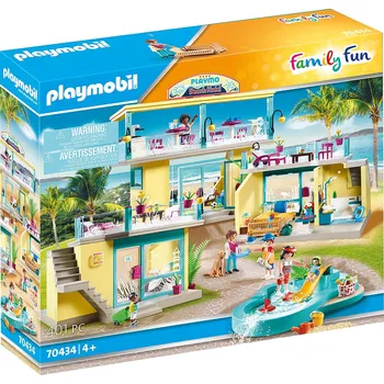 Stavebnice Playmobil Playmobil Family Fun 70434 Hotel na pláži
