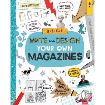 Cizojazyčná kniha Write and design your own magazines