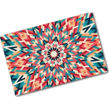 Kuchyňské prkénko Deska na krájení skleněná Kaleidoskop