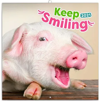 Kalendář Presco Group poznámkový kalendář Úsměv, prosím 2021