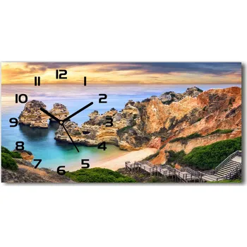 Hodiny Skleněné hodiny na stěnu Lagos Portugalsko