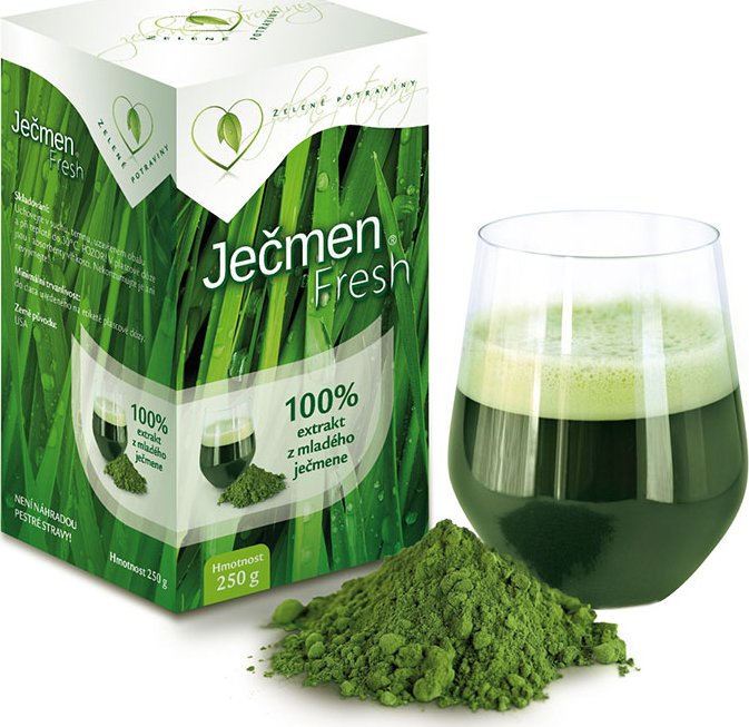 Mladý ječmen Fresh 250g + šejkr zdarma