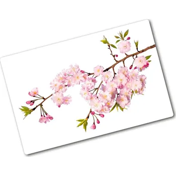 Kuchyňské prkénko Deska na krájení skleněná Divoká růže