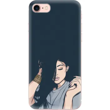 Pouzdro na mobilní telefon Odolné silikonové pouzdro iSaprio - Swag Girl - iPhone 7