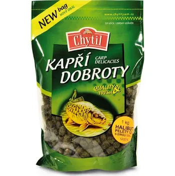 Chytil Halibut pelety s dírou 20mm 1kg