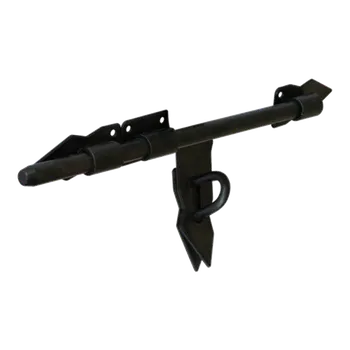 Závora zahradní 340 x 40 mm černá, WCW 340