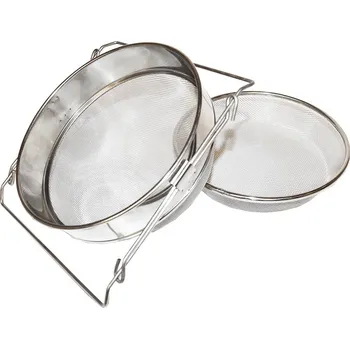 Cedník (síto) dv. vp. ner. 24 cm s úchyty DE1