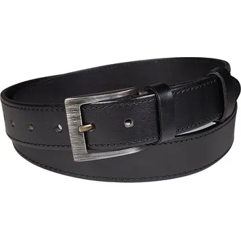 Módní doplněk Pánský kožený opasek Penny Belts Nicolas černý Délka: 95 cm