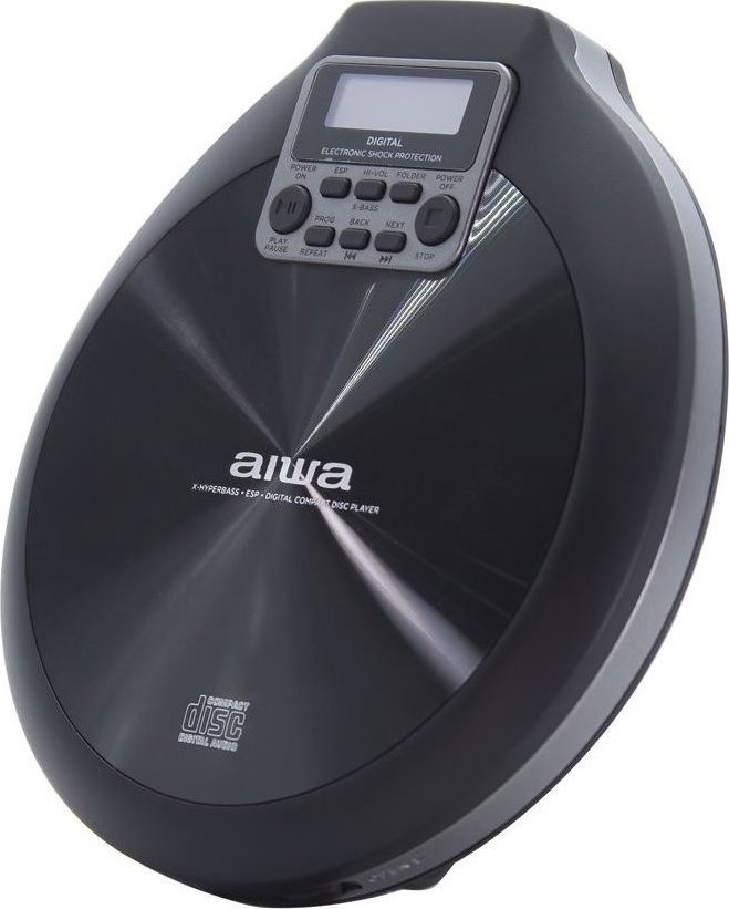 AIWA PCD-810RD CD-speler, rood en zwart