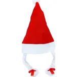 Rappa Vánoční čepice s copy 40 cm