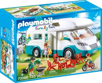 stavebnice Playmobil 70088 Rodinný karavan