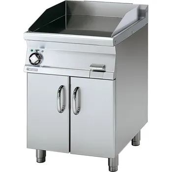 Kuchyňský gril Deska grilovací el. FTR 76 ETS rýhovaná chrom