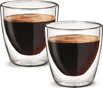Sklenice Aqualogis Termo skleničky espresso 80 ml 2 ks
