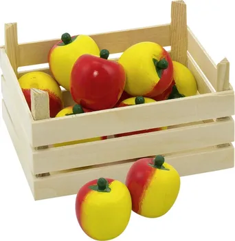 Goki Jablka v dřevěné přepravce – 10 ks