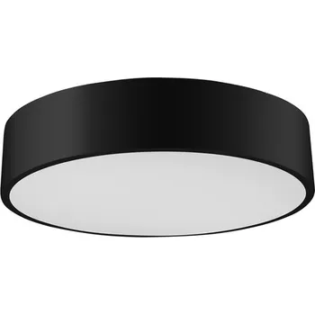 Ledshopik Stropní kruhové LED svítidlo RENA | černé | 18W | 25cm | 1170lm | - TEPLÁ BÍLÁ - 3000K