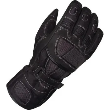 Moto rukavice Lookwell Pánské zimní textilní mocyklové rukavice Lookwel ICE černé Velikost: XS