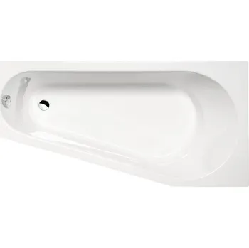 Vana Projekta R asymetrická vana 160x80x44 cm, bílá 21111